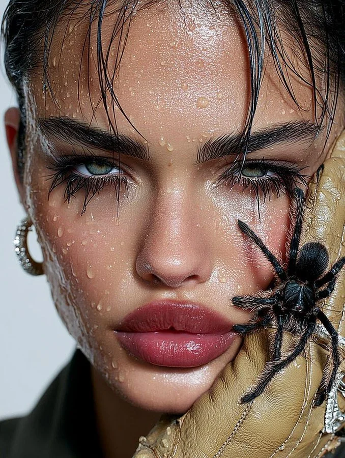 Photorealistic Cosmetics featuring Realistic Beauty Concept - Luxury & Fashion