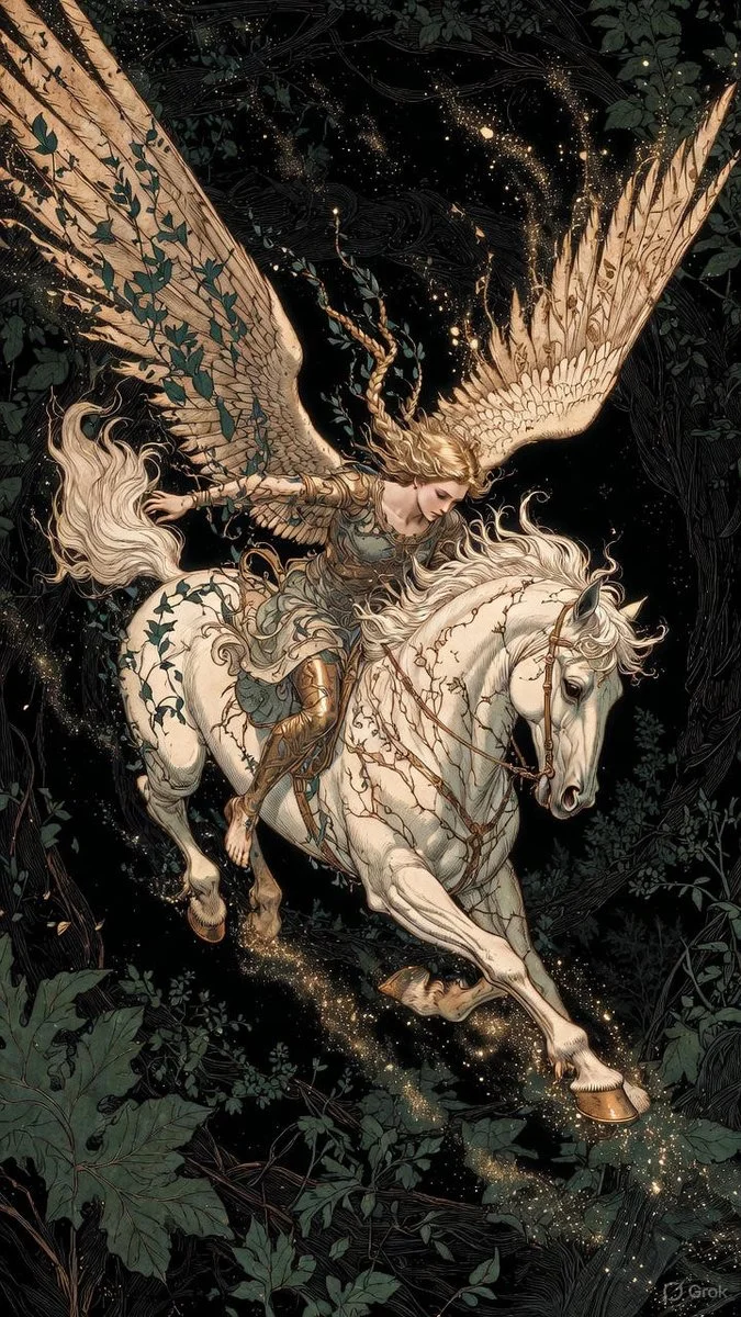 Image featuring Celestial Fury via Grok