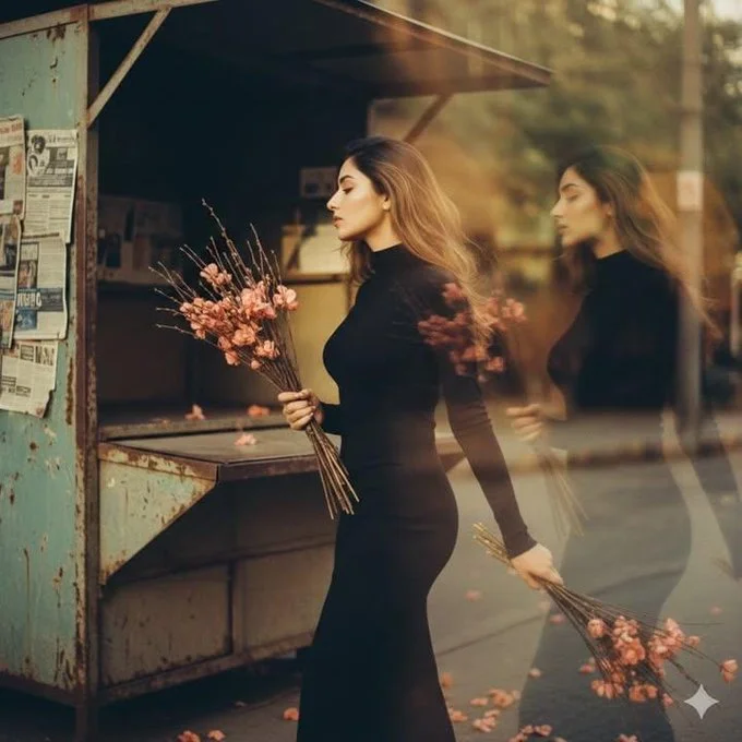 Cinematic Portrait - Vintage & Social-media via Nano Banana