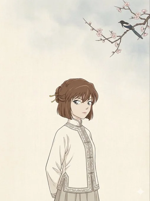 Painting Portrait featuring Ming Dynasty - Minimalist