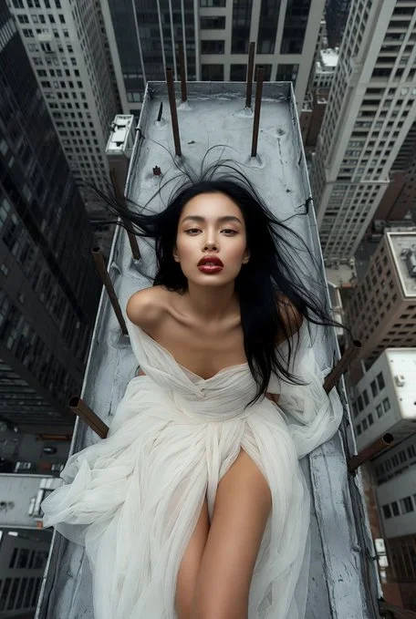 Cinematic Portrait - Dark & Fashion via Nano Banana