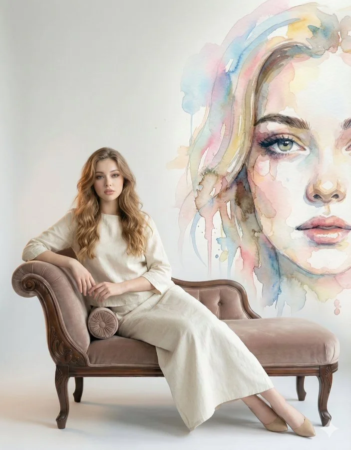 Photorealistic Portrait - Minimalist & Fashion via Nano Banana