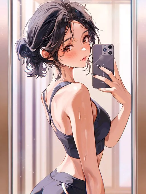 Anime Fashion via Midjourney