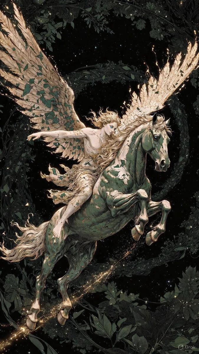 Image featuring Celestial Fury via Grok