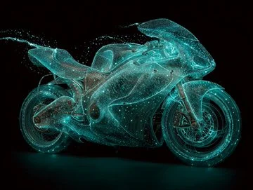 Ocean featuring Prompt Studio - Bioluminescent