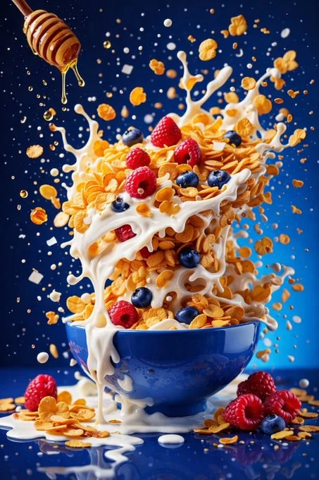 Photorealistic Food featuring Flavor ExplosionCreated - Minimalist & Advertising via ChatGPT