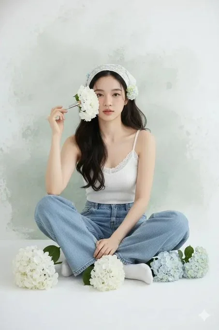 Photorealistic Cosmetics featuring East Asian - Minimalist via Nano Banana
