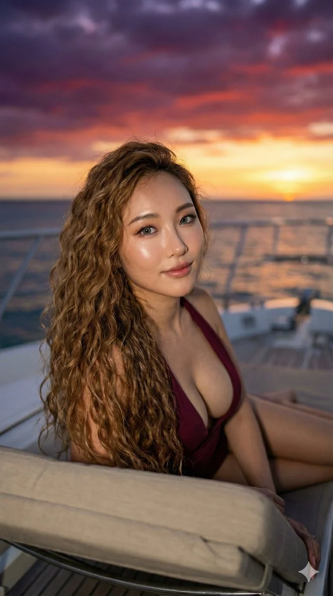 Cinematic Cosmetics featuring Caribbean Sea - Luxury via Nano Banana