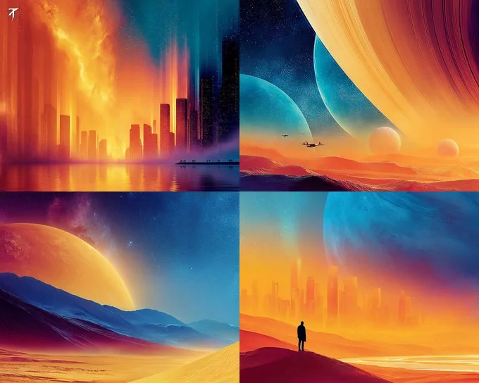 Cinematic Image - Futuristic via Midjourney