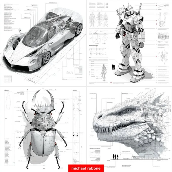 Architecture featuring New Style - Futuristic & Concept-art via Midjourney