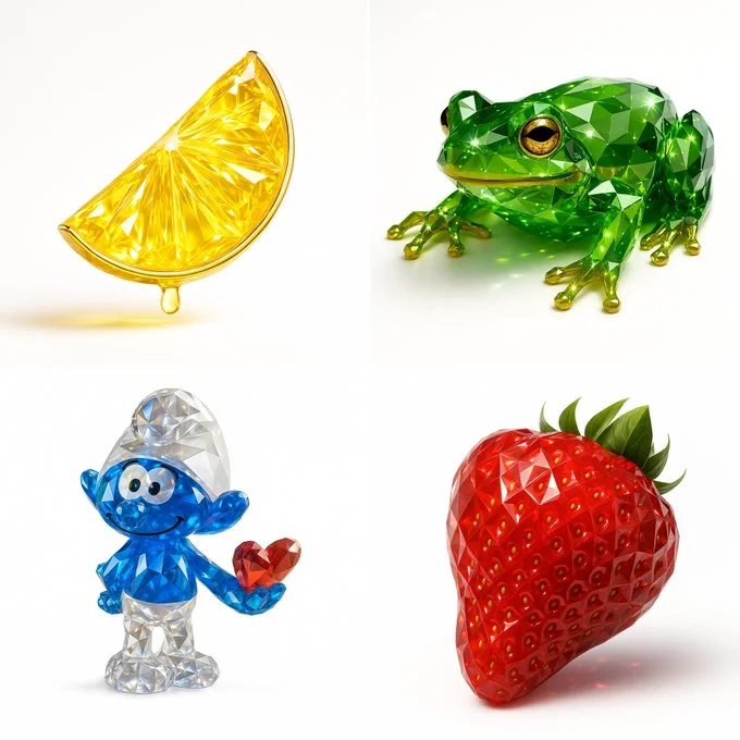 Gemstone Render Using Chatgpt4o  Json via ChatGPT