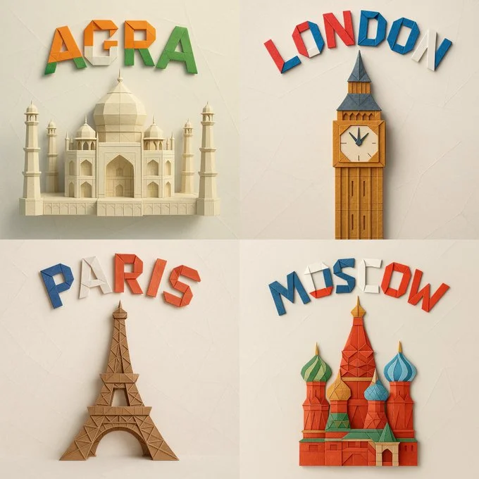 Paper-art Urban