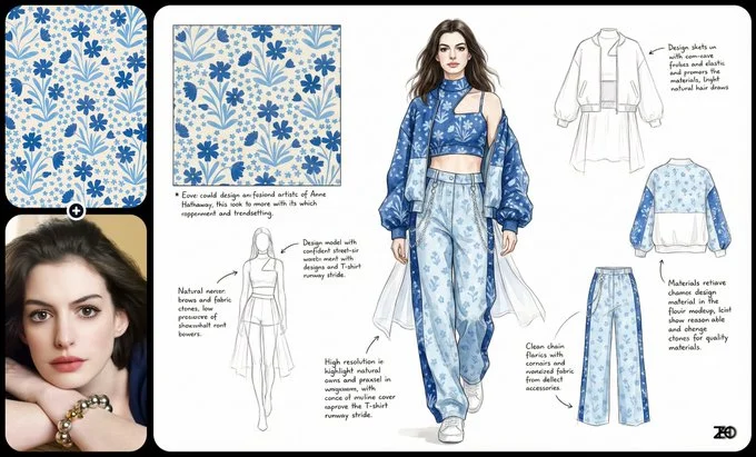 Nano Banana Pro Fashion Design via Nano Banana