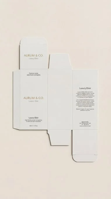 Photorealistic Product featuring Assembled Packaging Box - Luxury & Advertising via Nano Banana