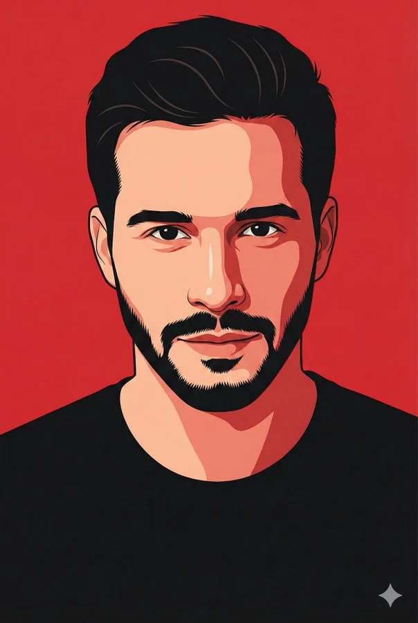 Vector Portrait - Minimalist via Nano Banana