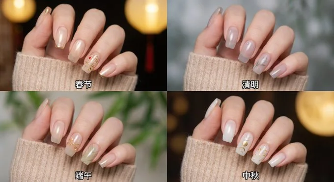 Macro Jewelry featuring Spring Festival - Minimalist & Sticker