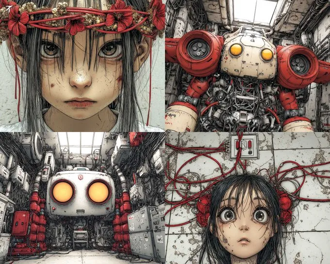 Anime Image via Midjourney
