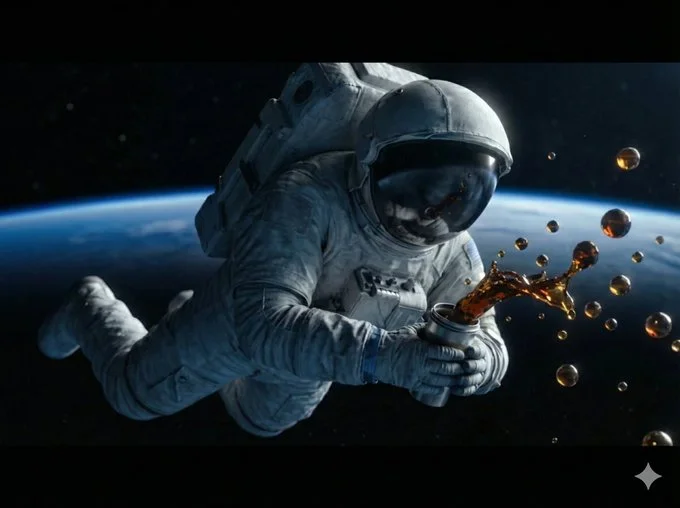 Photorealistic Space - Dark via Nano Banana