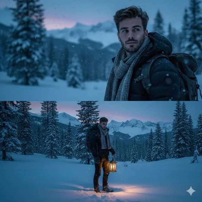 Photorealistic Portrait - Dark via Nano Banana