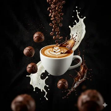 Photorealistic Beverage featuring Nikon D850 - Luxury & Advertising via Grok