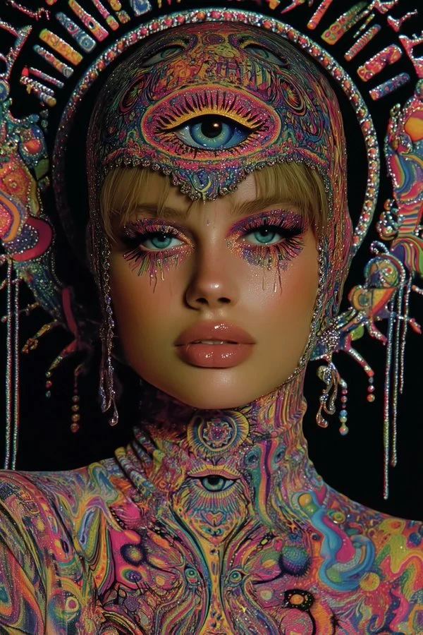 Surrealism Space featuring Psychedelic - Abstract