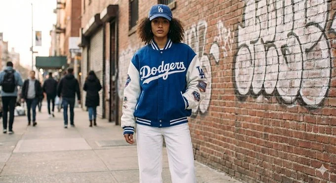 Image featuring Vintage Dodger Fan - Vintage