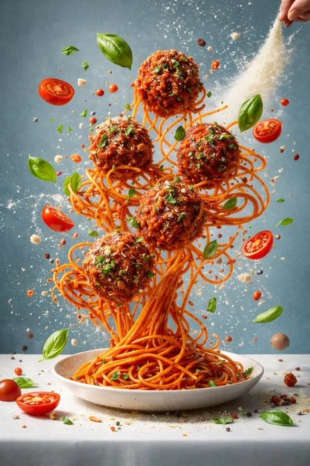 Photorealistic Food - Minimalist & Food-photography via ChatGPT